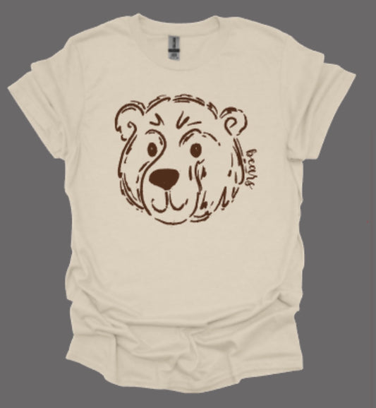 Bears Sketch Softstyle Tee