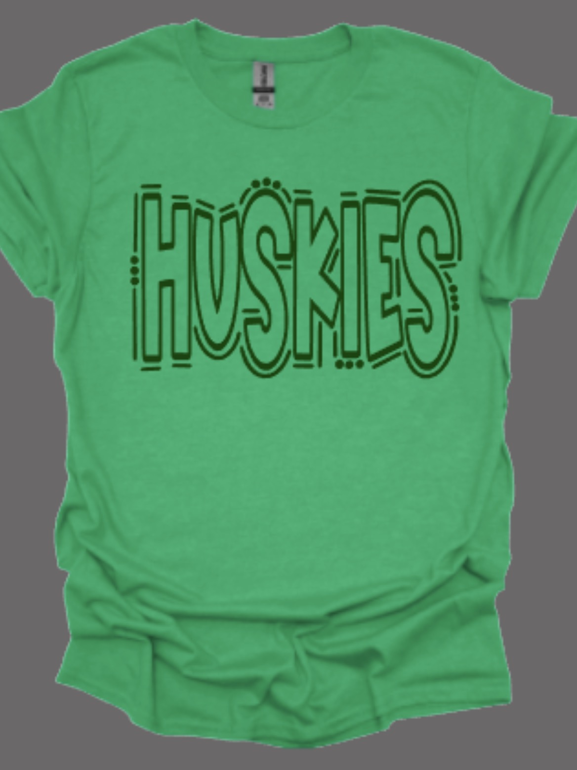 Huskies Doodle Softstyle Tee
