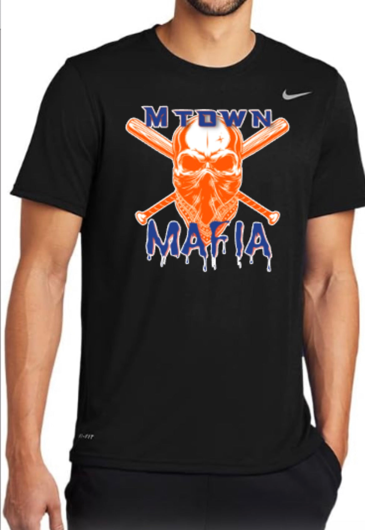 MTOWN Mafia Logo Nike Men's Dri-FIT Legend Fitness T-Shirt