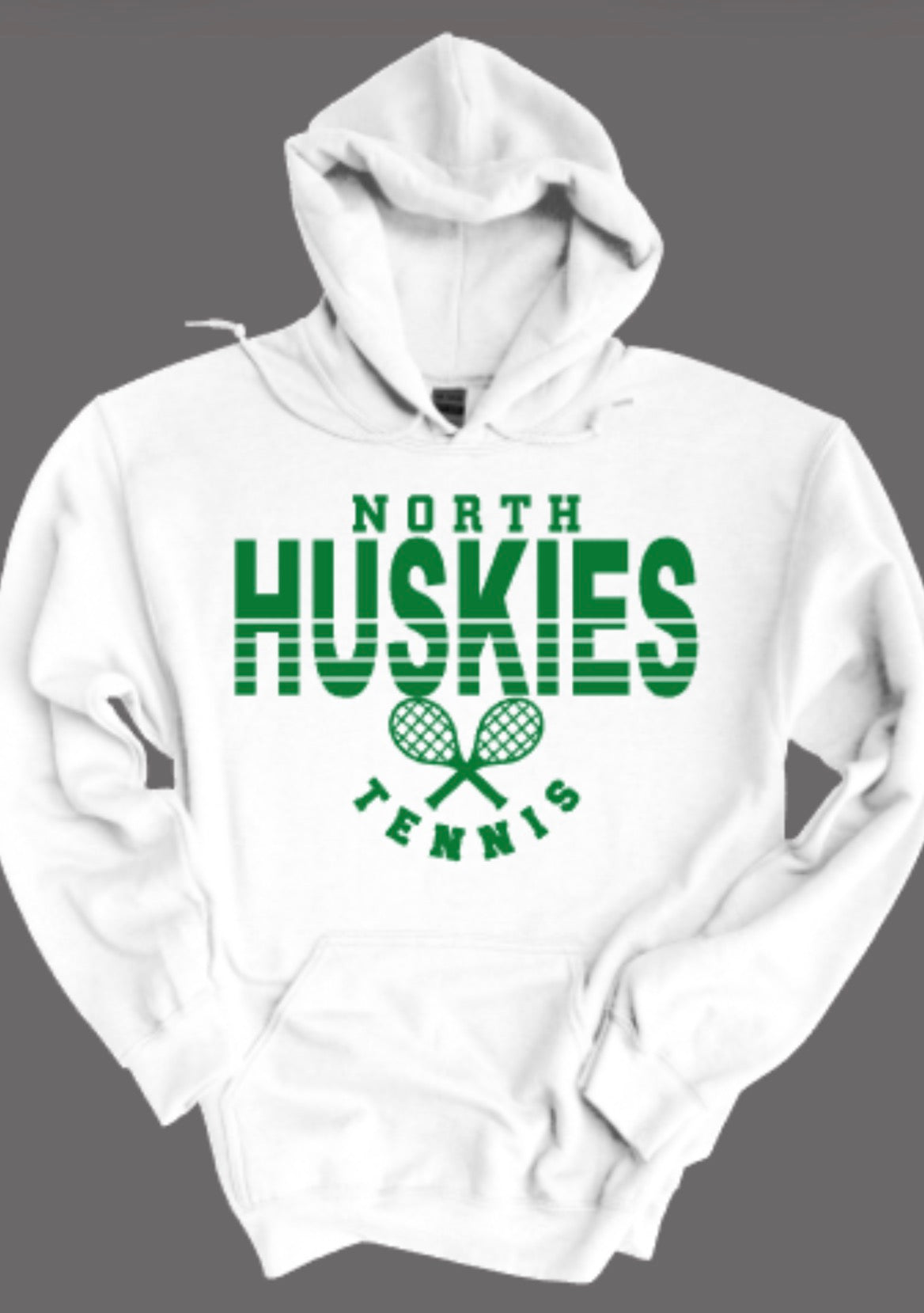Huskies Tennis Fleece Hooded Sweatshirt