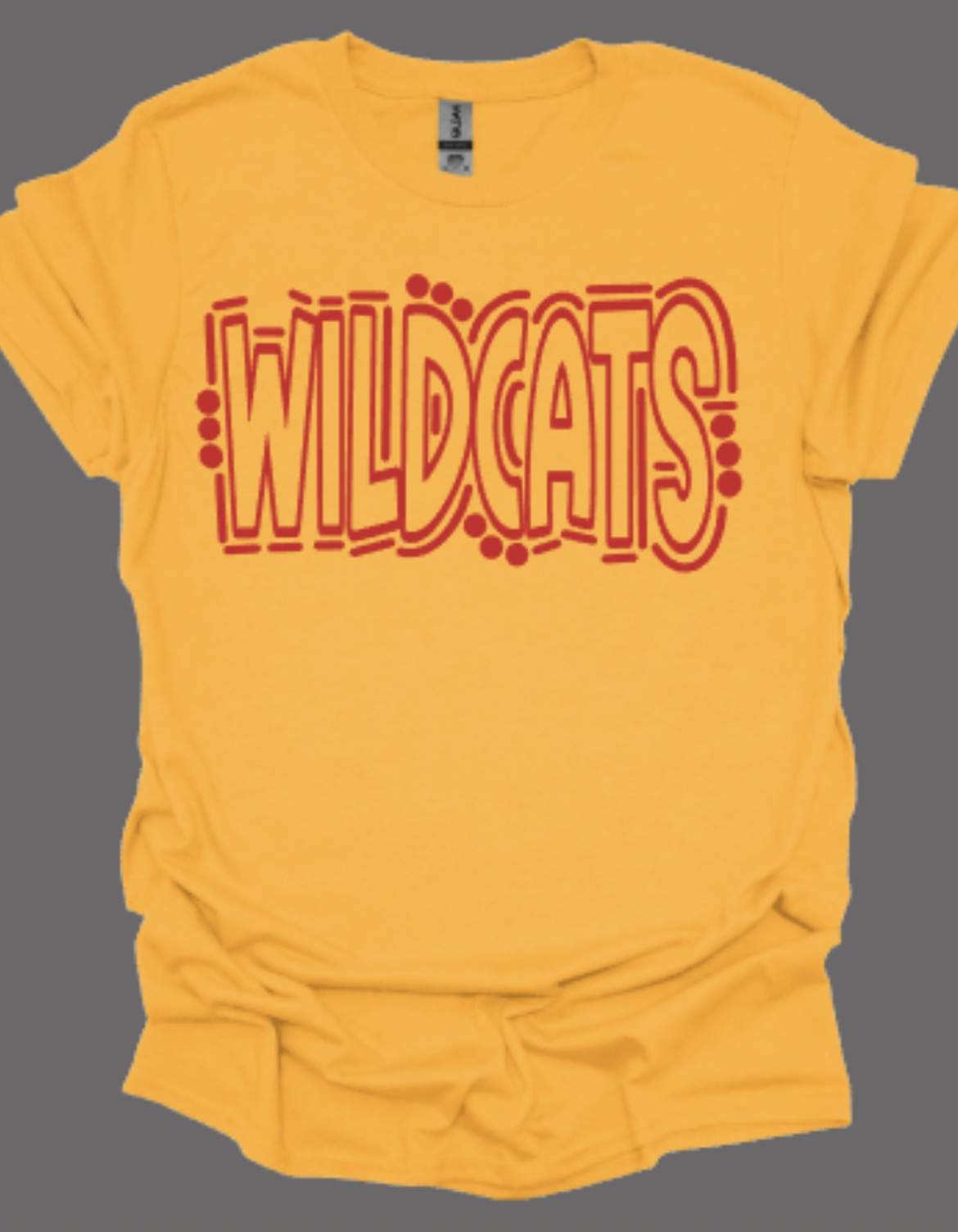 Wildcats Doodle Softstyle Tee