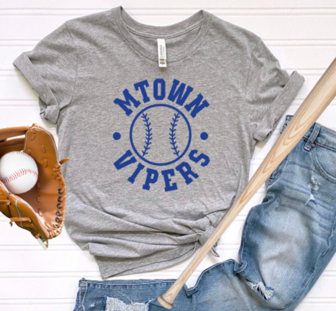 MTOWN Vipers Fastball Softstyle Tee