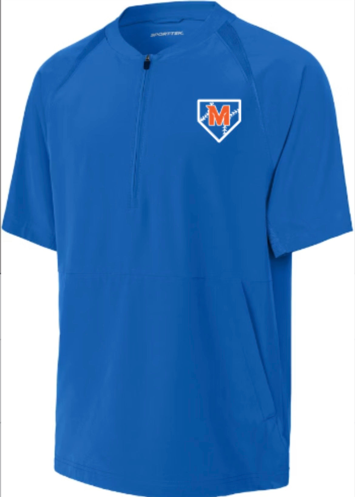 MTOWN 1/2-Zip Short Sleeve Jacket