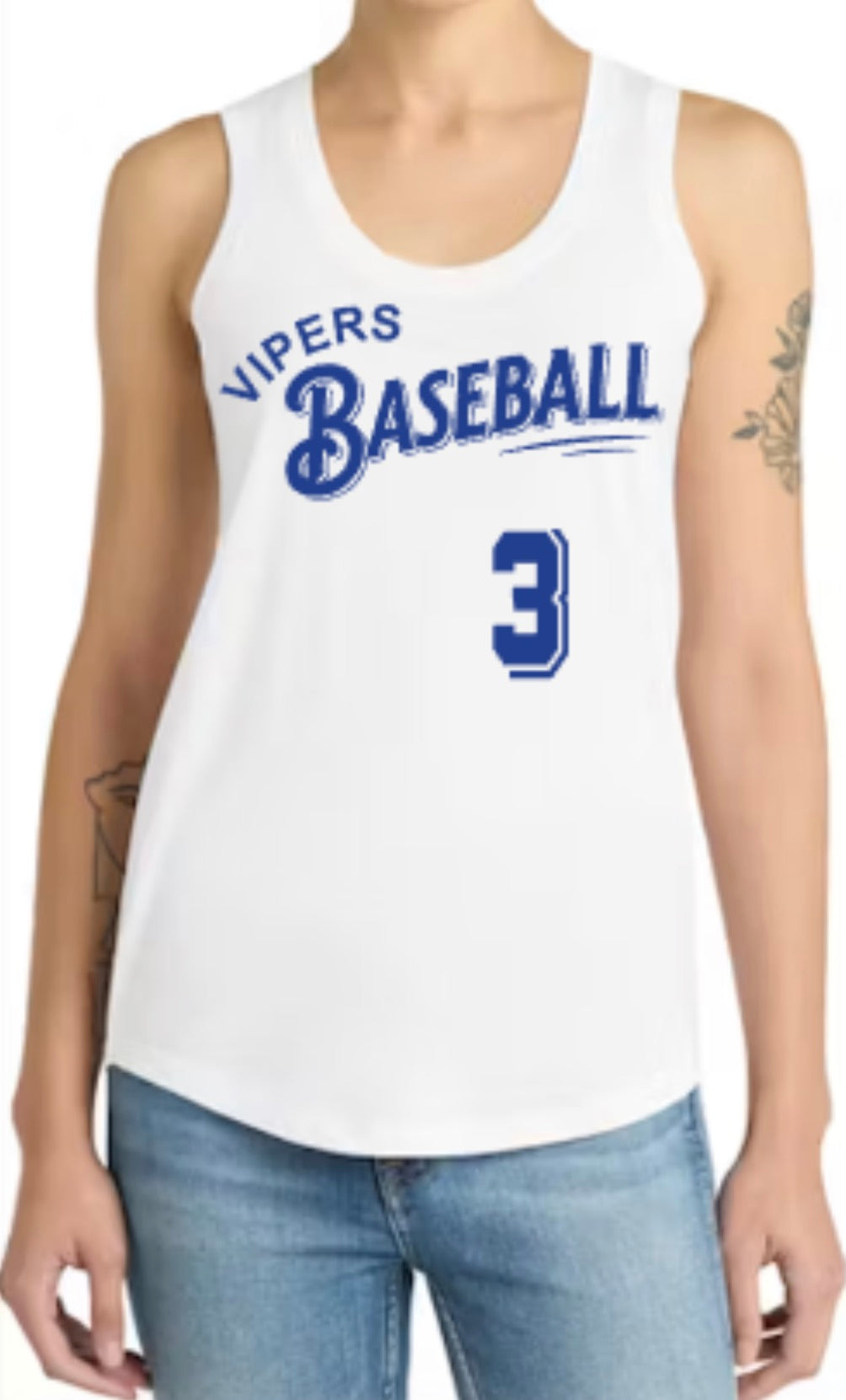 MTOWN Vipers Sac Fly Women's Perfect Tri Racerback Tank