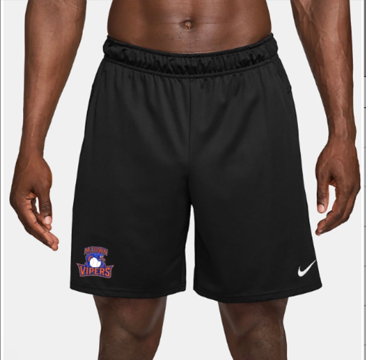 MTOWN Vipers Logo Nike Men's Dri-FIT Flex Shorts 7 In.