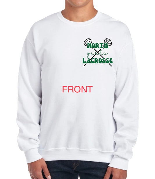 LACROSSE GAME DAY Crewneck Sweatshirt