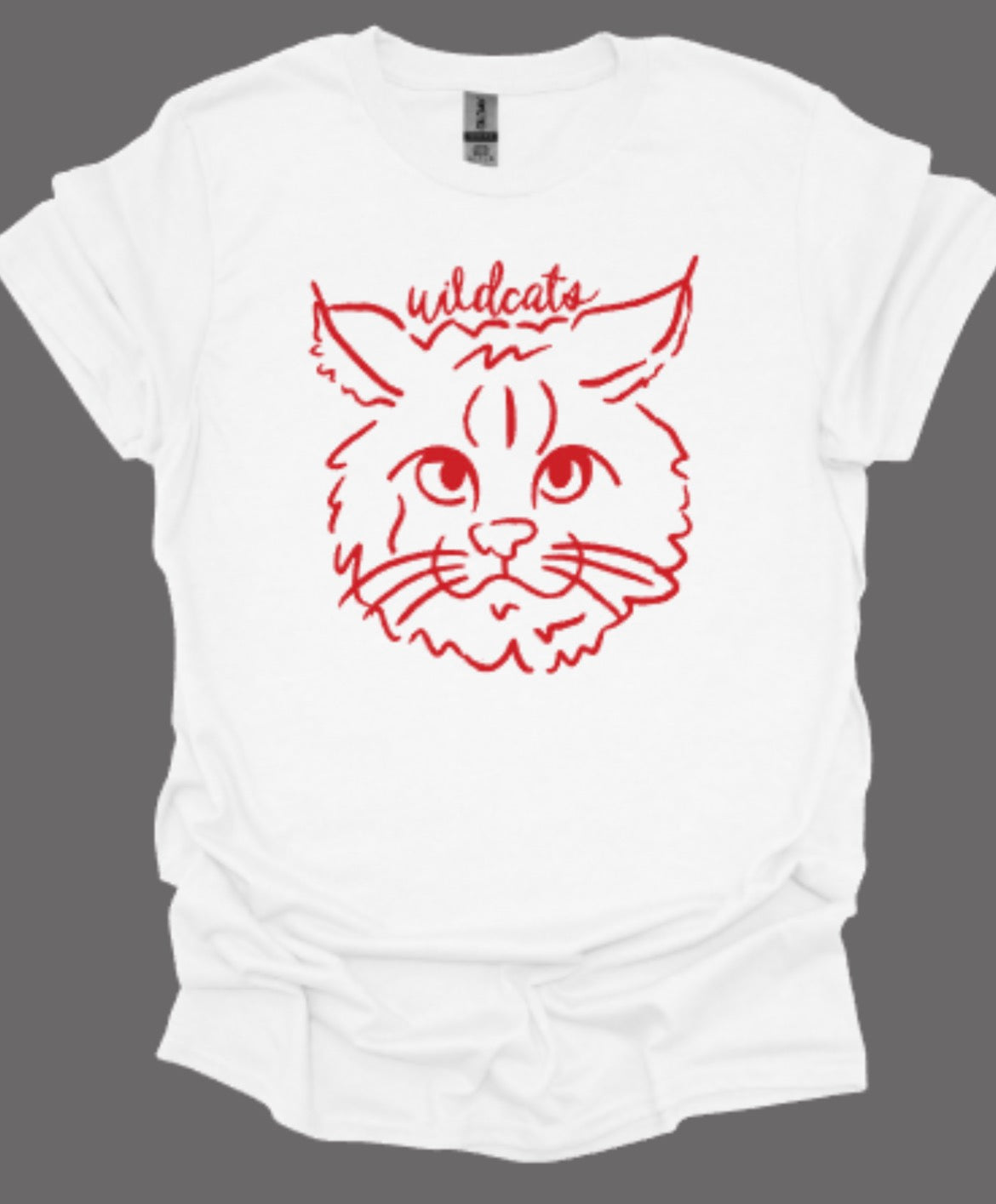 Wildcats Sketch Softstyle Tee