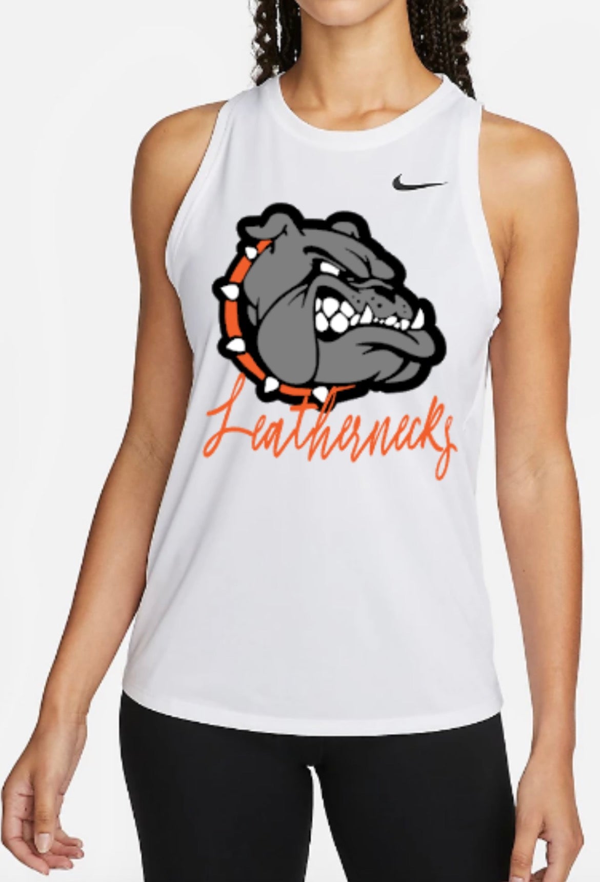 Leathernecks Logo Nike Women's Dri-FIT Tank Top