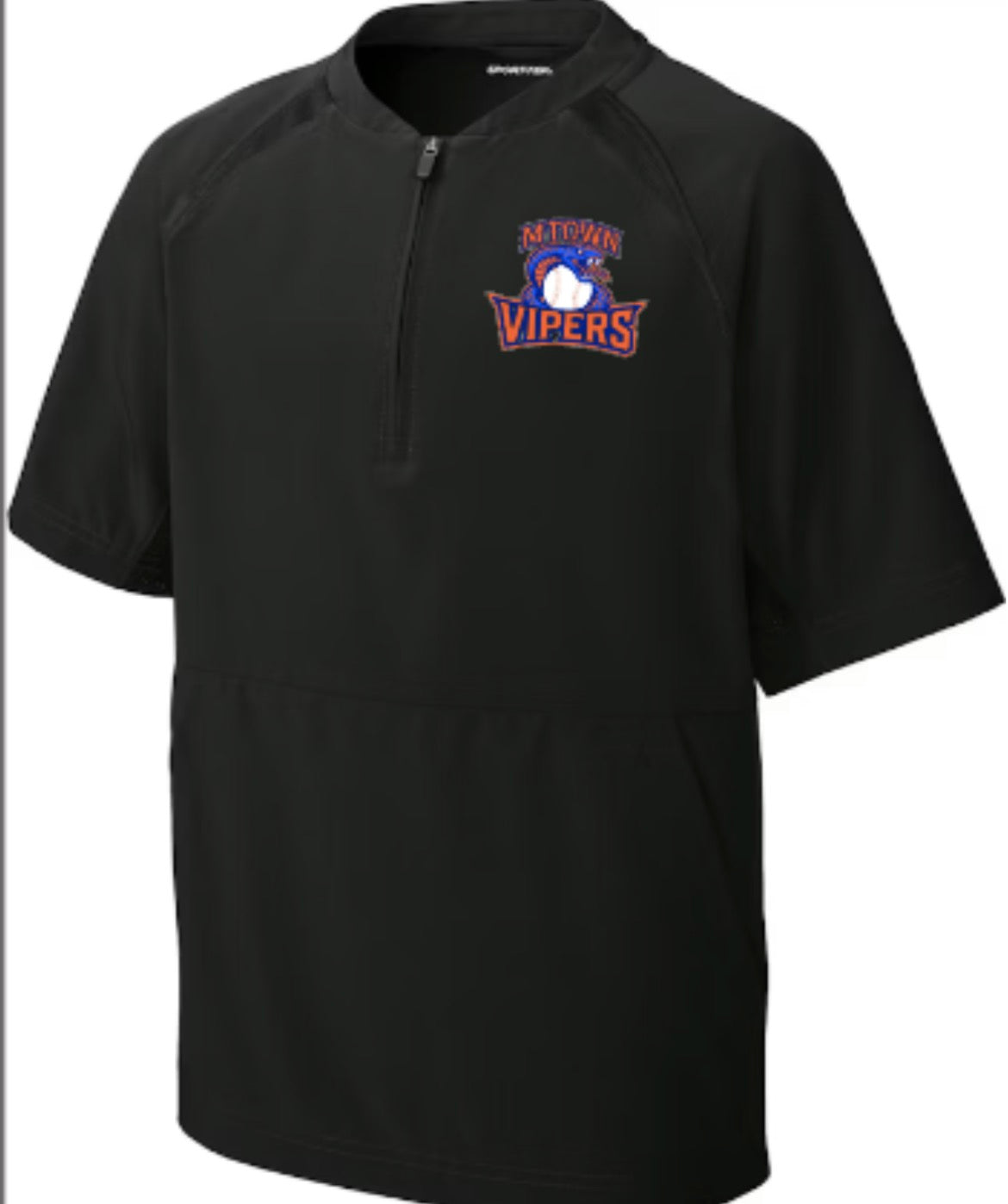 MTOWN Vipers 1/2-Zip Short Sleeve Jacket