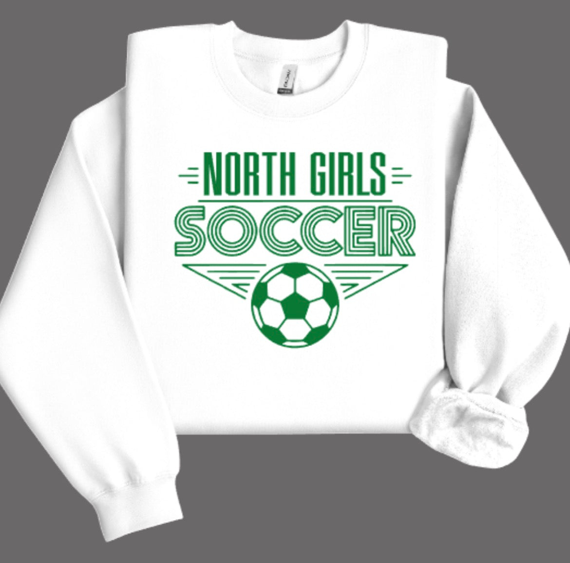Huskies Girls Soccer Fanatical Crewneck Sweatshirt