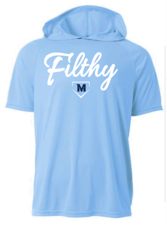 FILTHY MTown Short Sleeve Hooded Tee