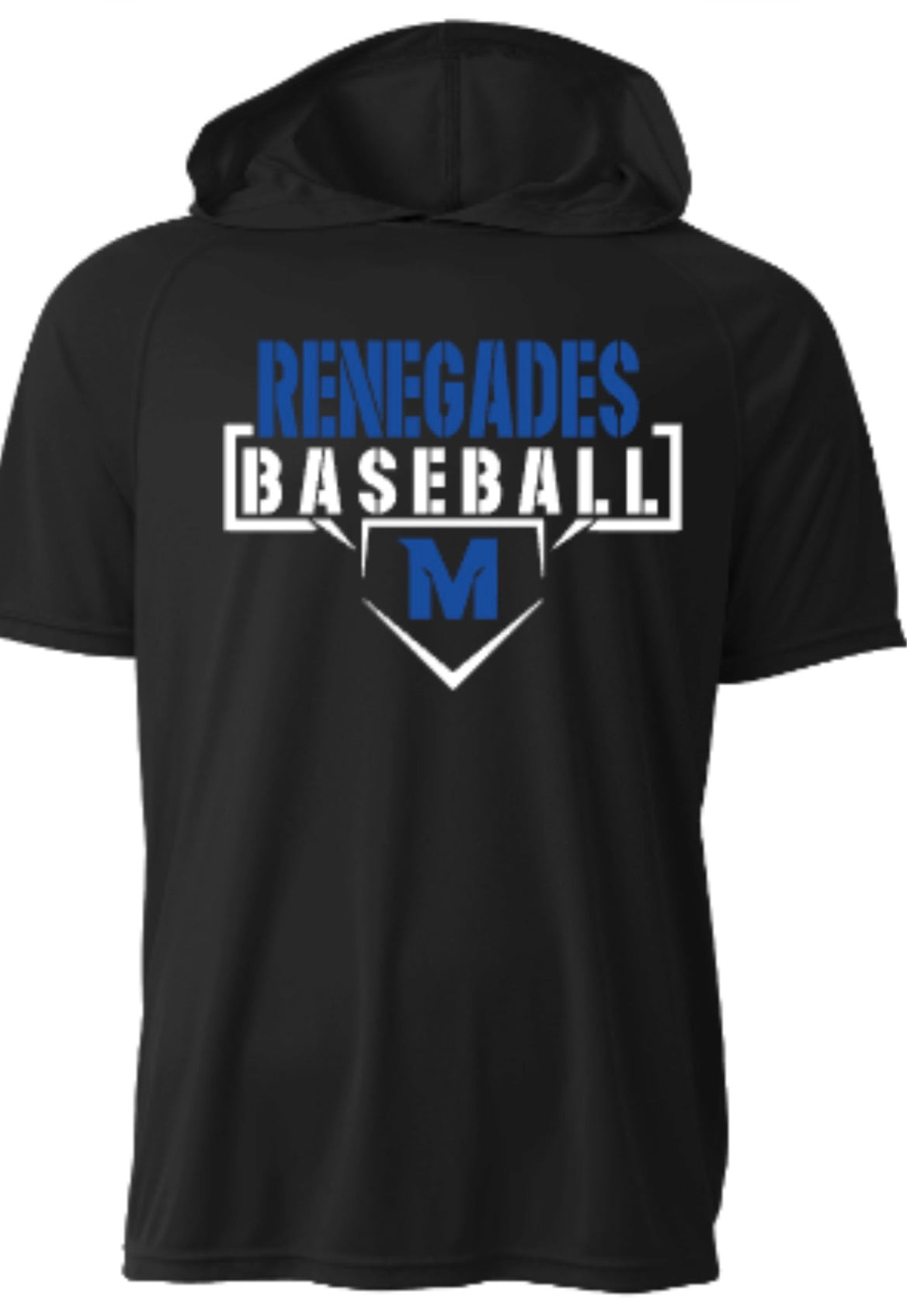 Renegades Baseball Short Sleeve Hooded Tee