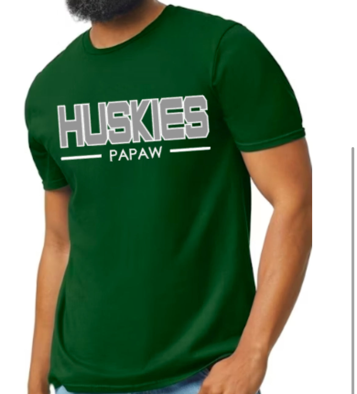 HUSKIES GRANDPA Custom Softstyle Tee