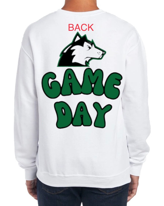 LACROSSE GAME DAY Crewneck Sweatshirt