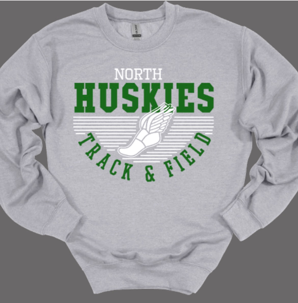 Husky Track & Field Meet Day Crewneck Sweatshirt