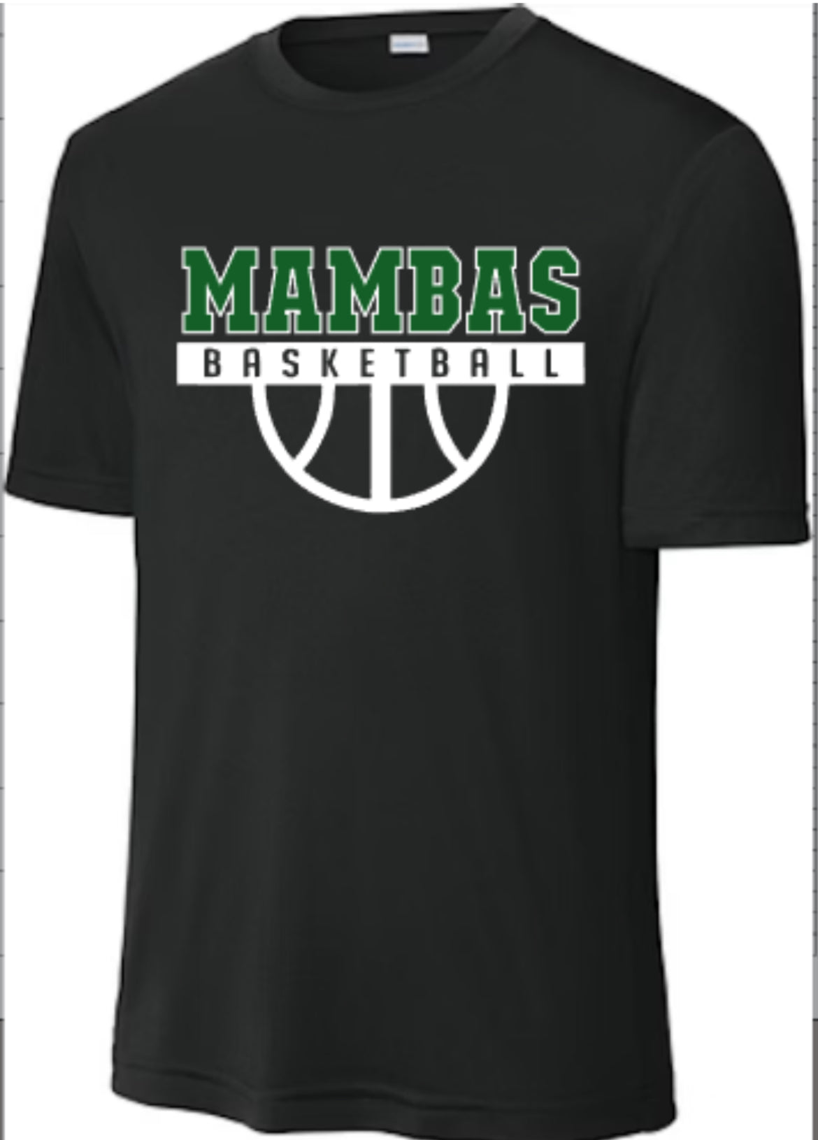 Mambas Basketball Box Out Performance Tee
