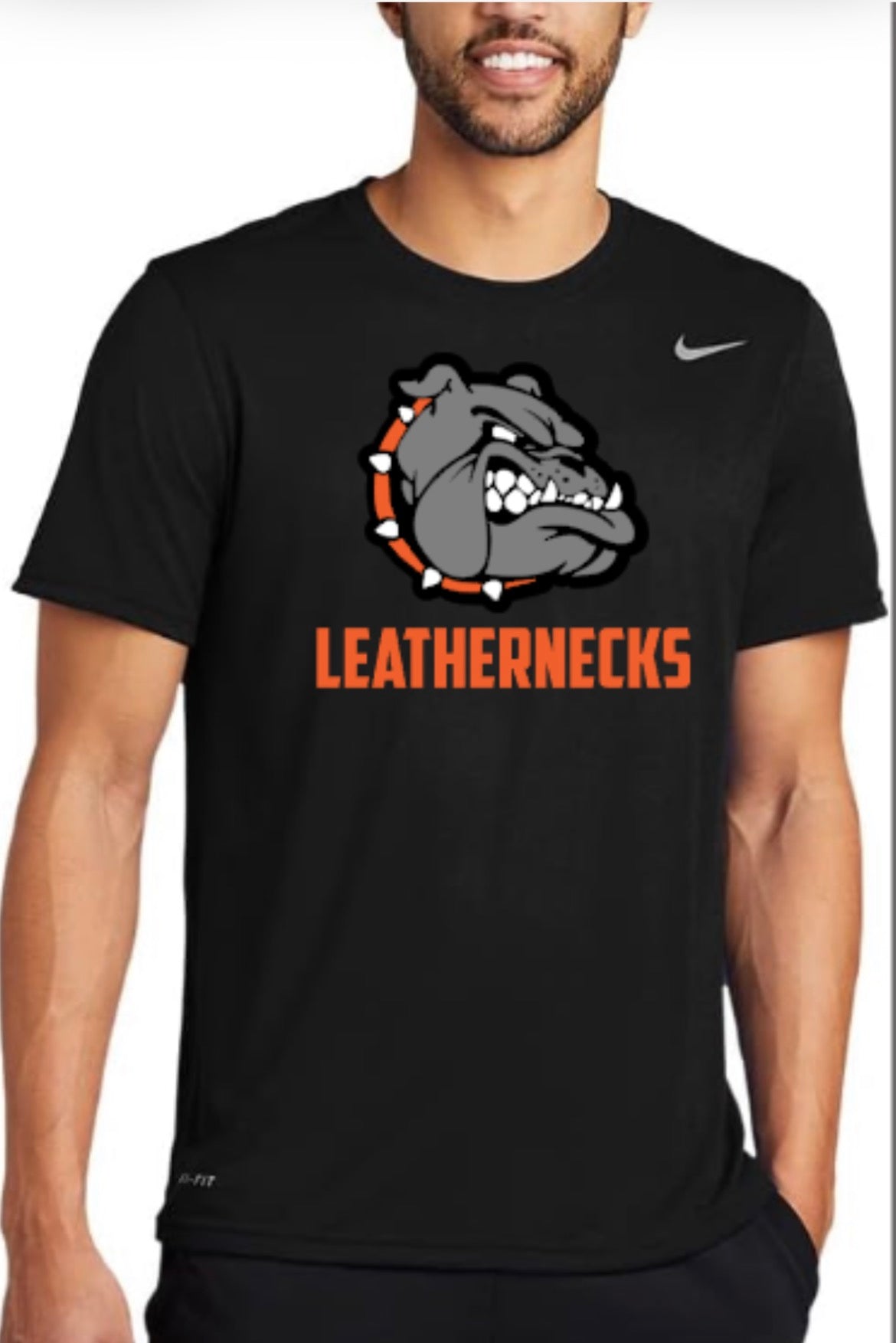 Leathernecks Logo Nike Men's Dri-FIT Legend Fitness T-Shirt