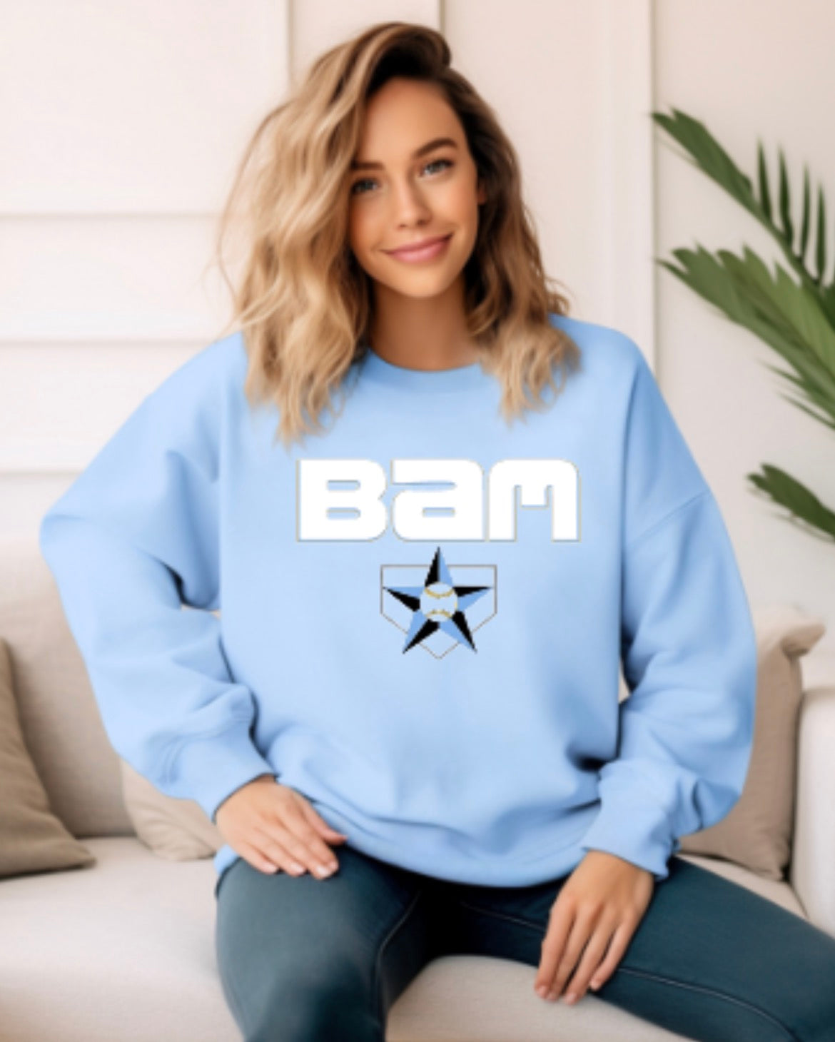 BAM Logo Crewneck Sweatshirt
