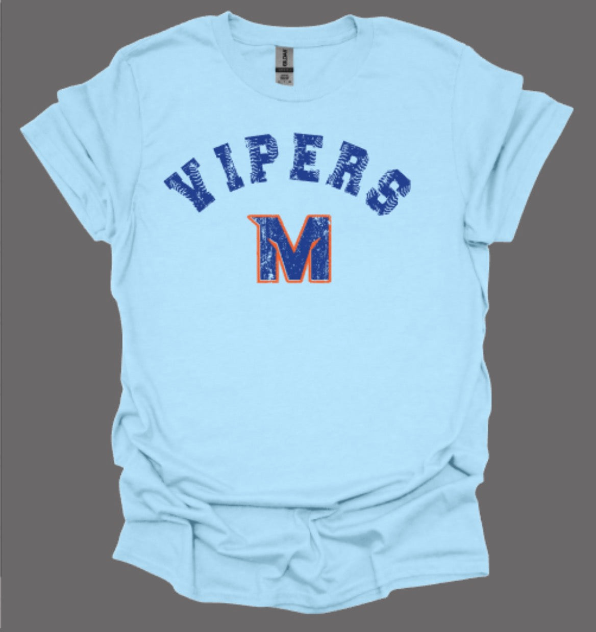 MTOWN Vipers Base Hit Softstyle Tee