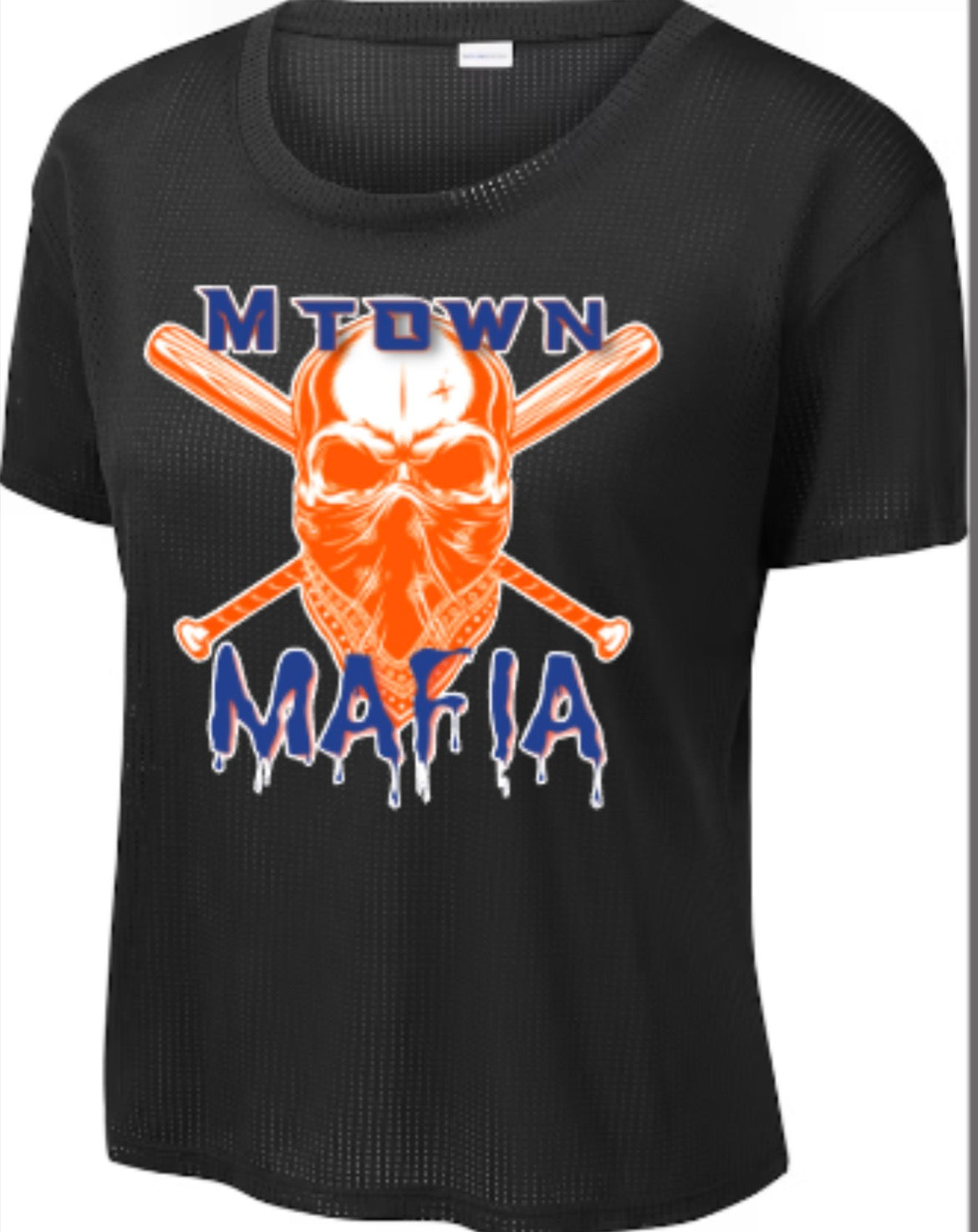 Mafia Logo Women's PosiCharge Draft Crop Tee