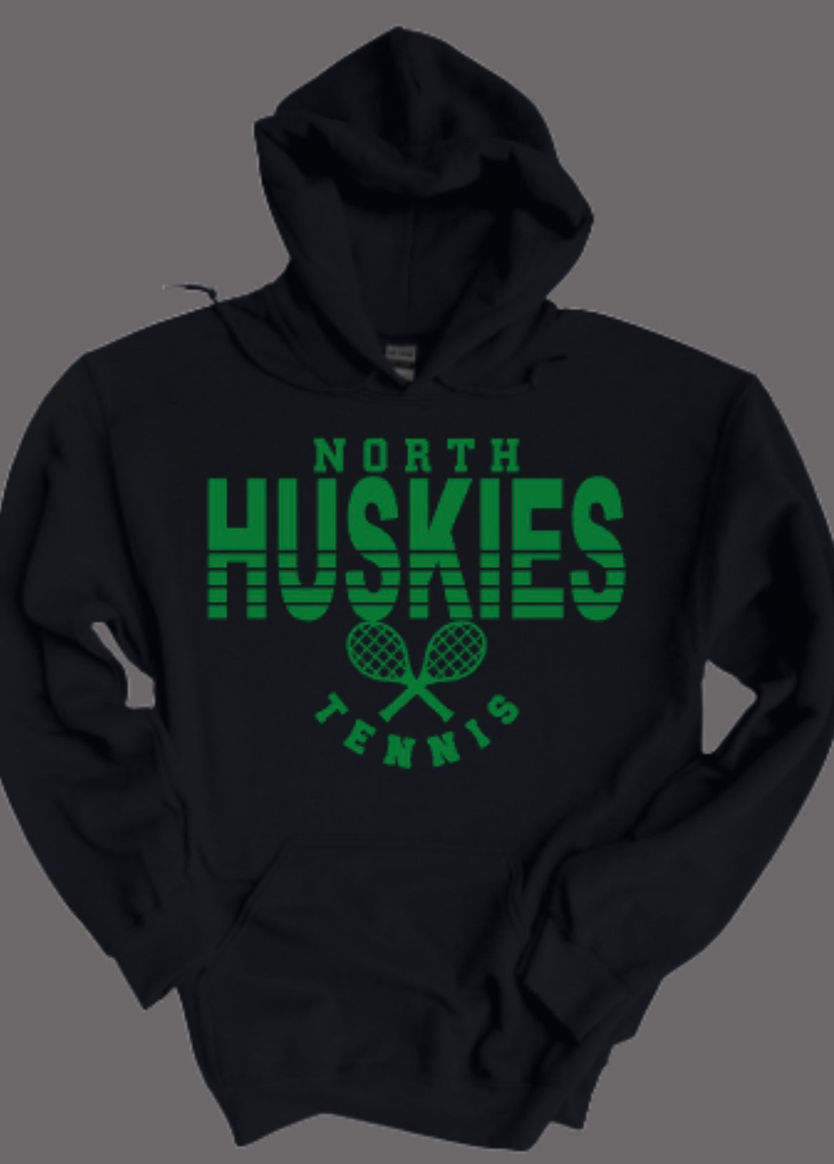 Huskies Tennis Fleece Hooded Sweatshirt