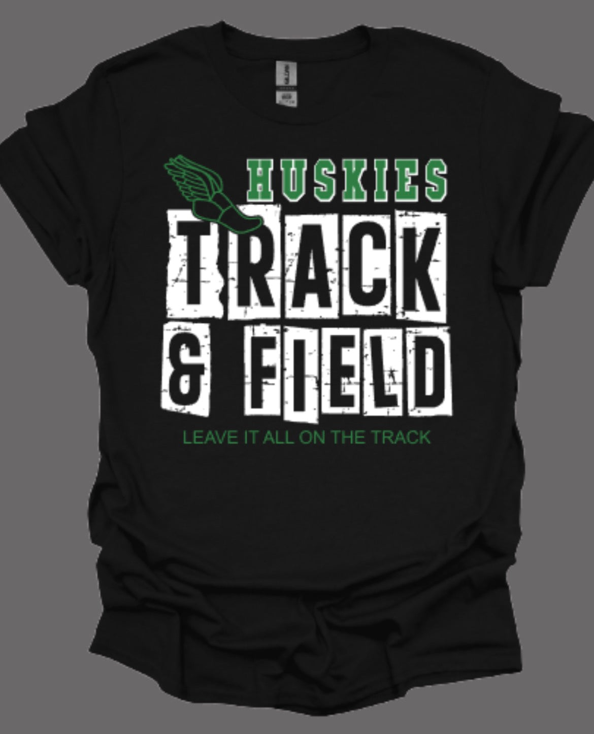 Husky Track & Field Anchor Softstyle Tee