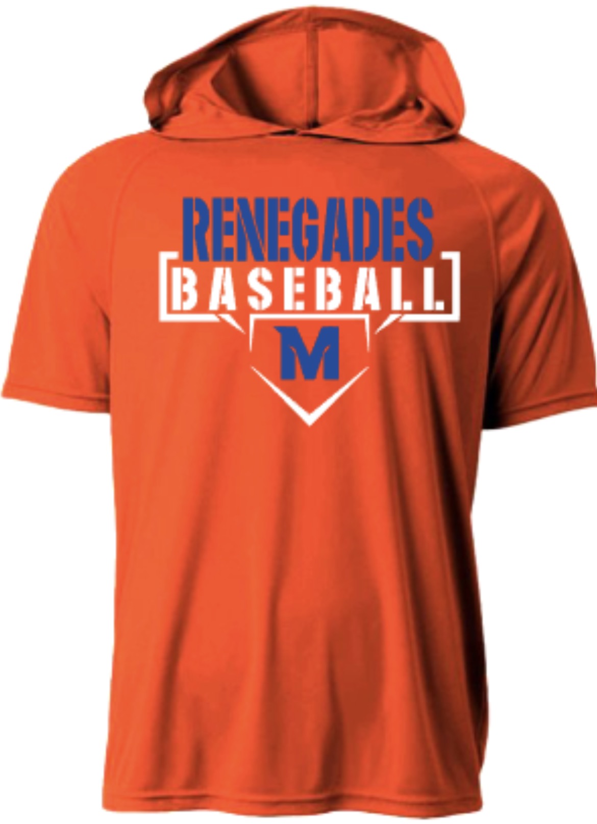 Renegades Baseball Short Sleeve Hooded Tee