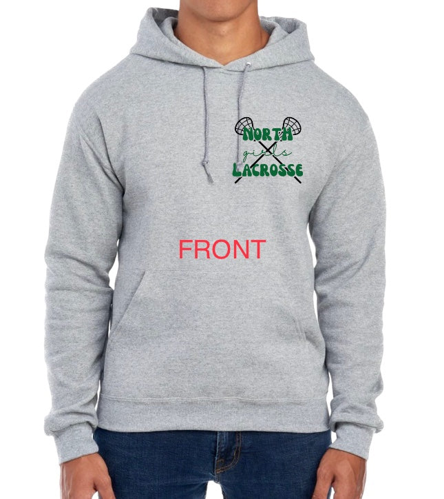 LACROSSE GAME DAY Hooded Sweatshirt