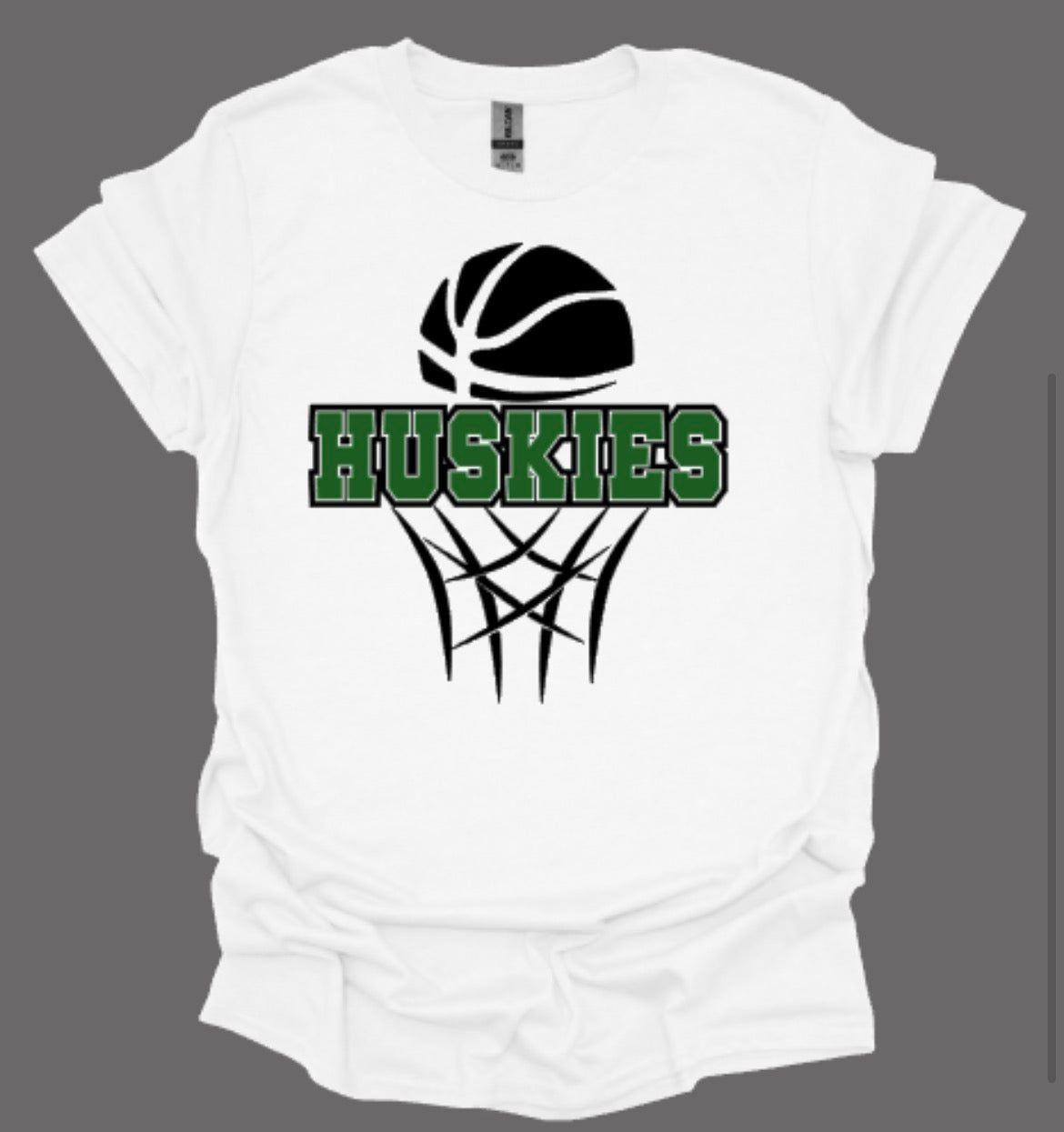 Huskies Basketball Basketball Softstyle Tee
