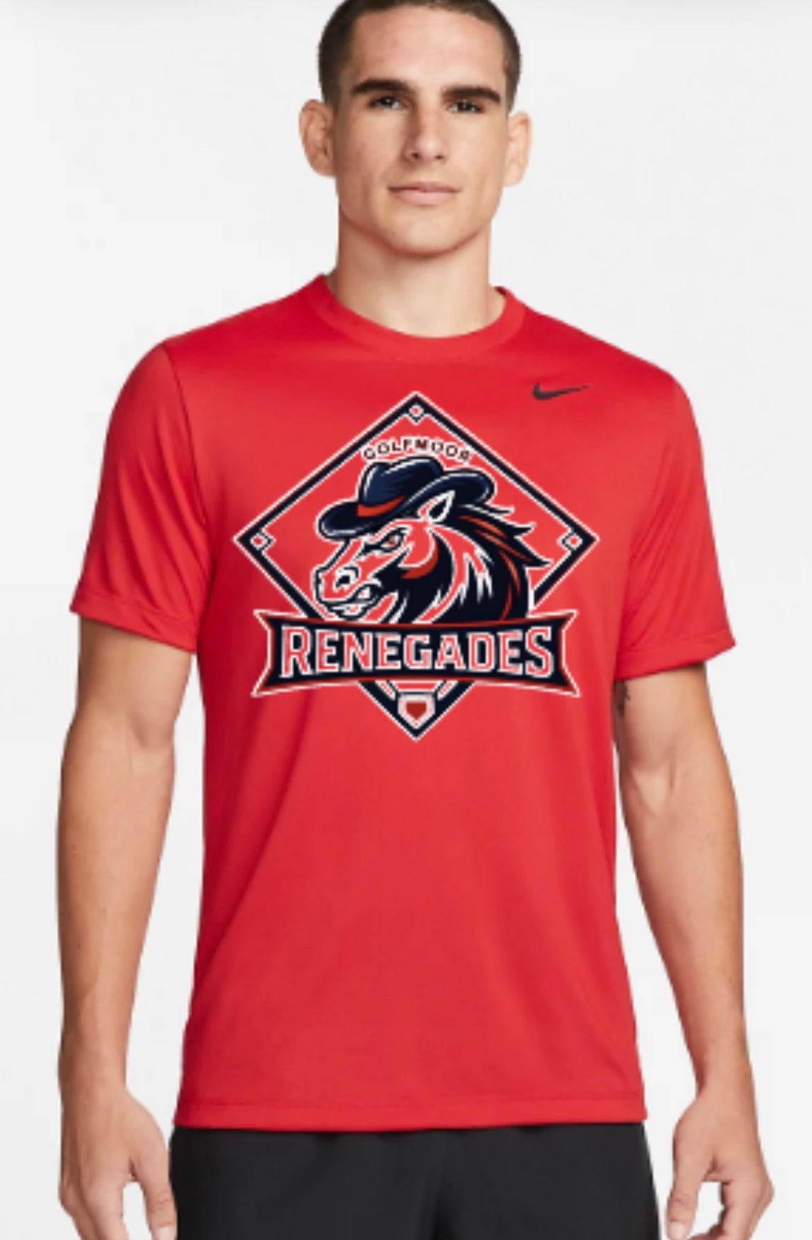 Renegades Logo Nike Men's Dri-FIT Legend Fitness T-Shirt