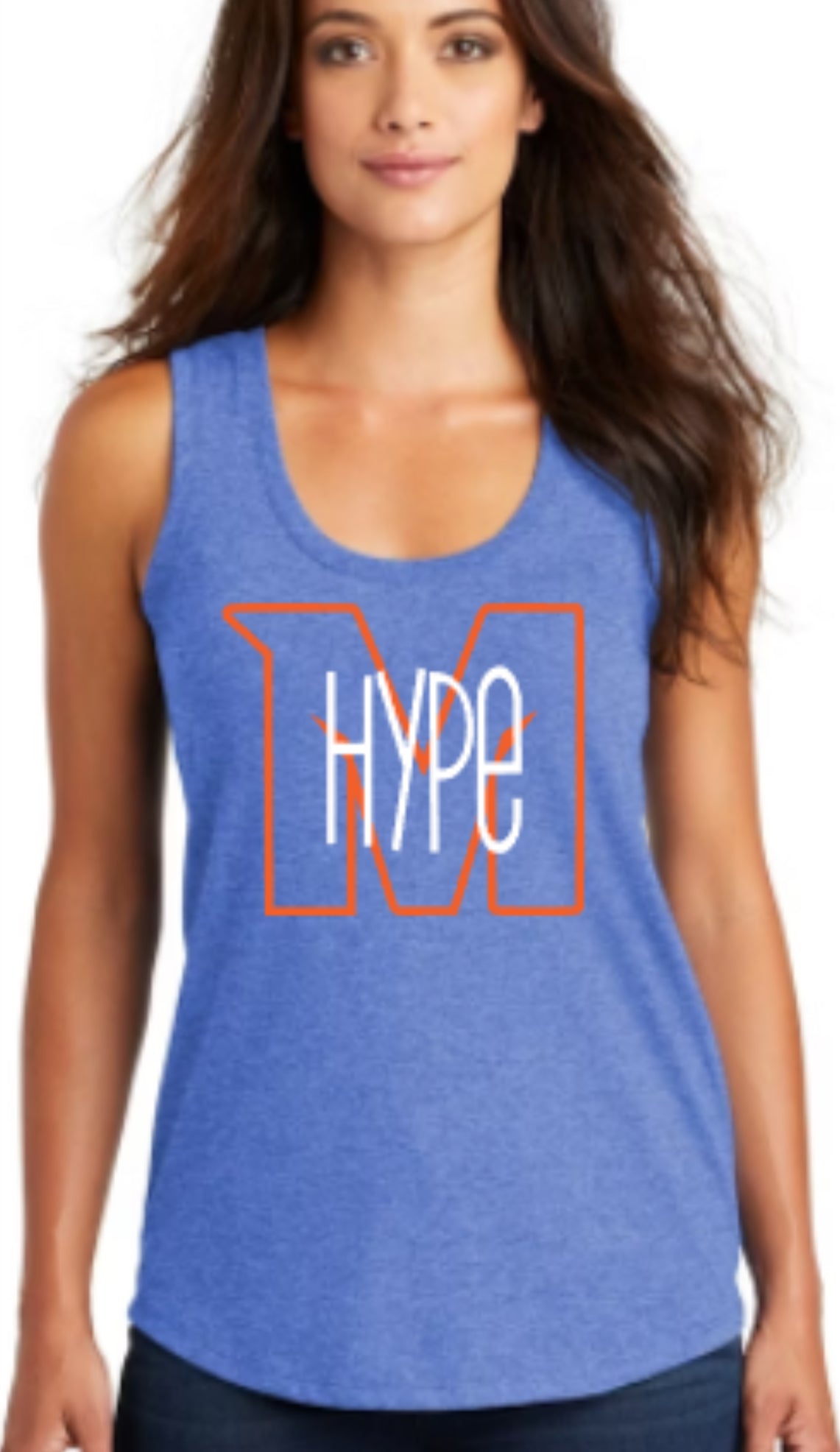 MTOWN Hype Bullpen Women's Perfect Tri Racerback Tank