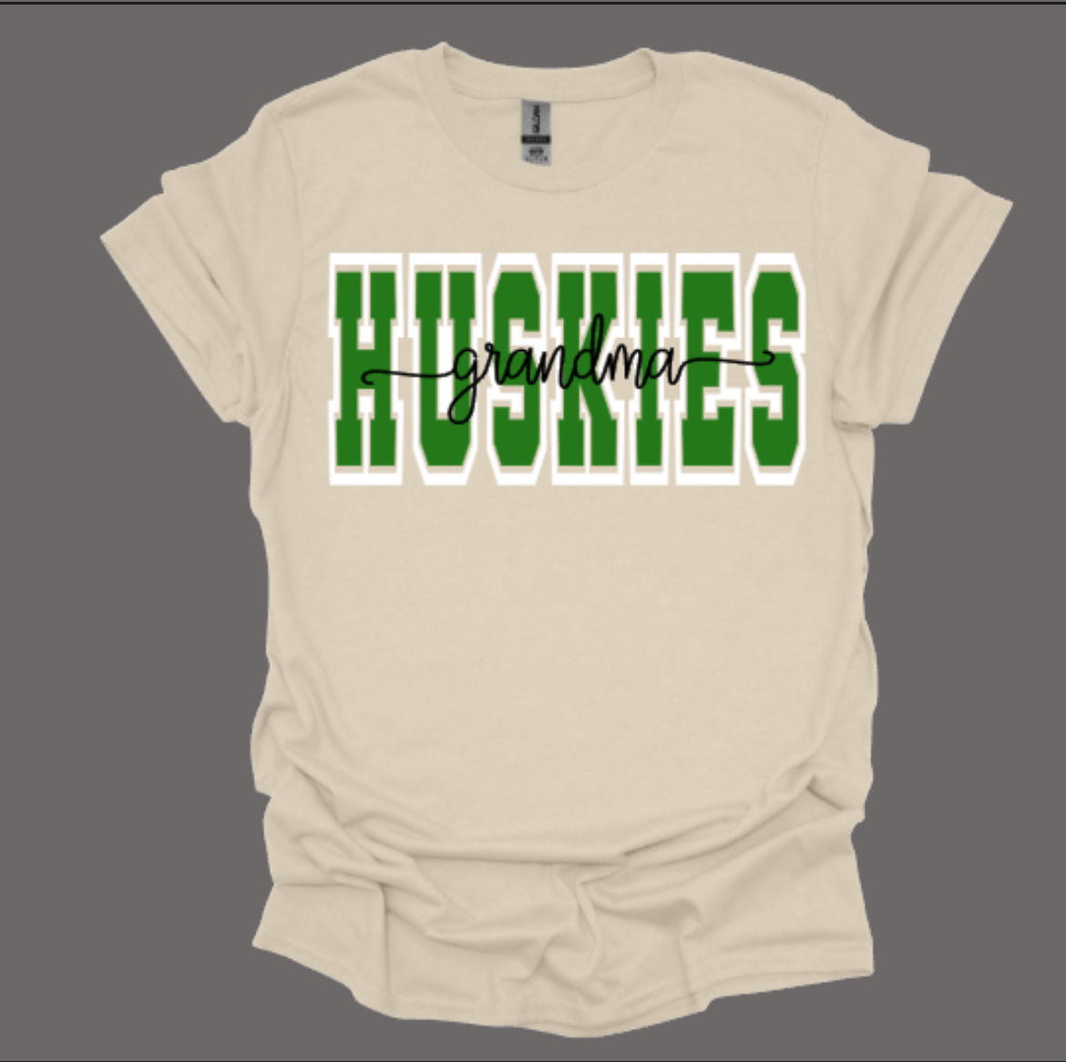 HUSKIES GRANDMA Custom Softstyle Tee