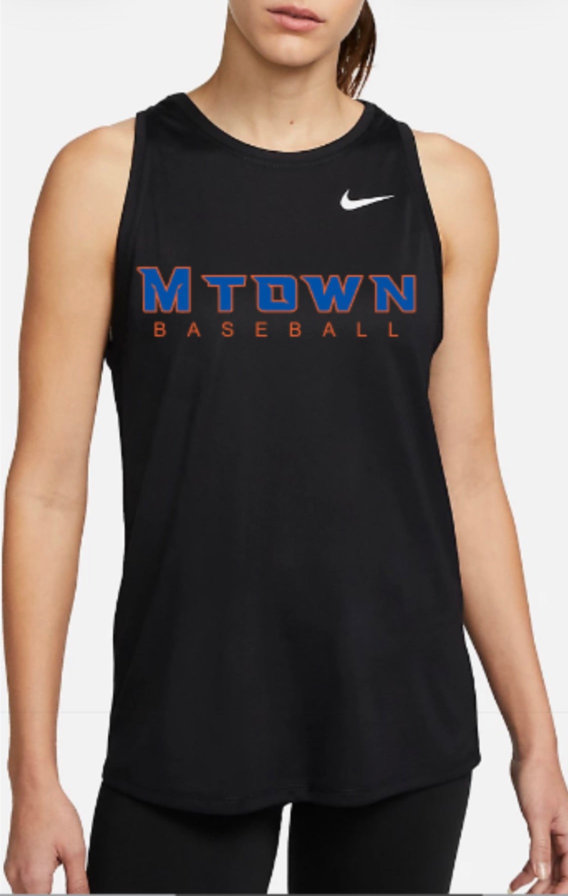 MTOWN Baseball Nike Women's Dri-FIT Tank Top