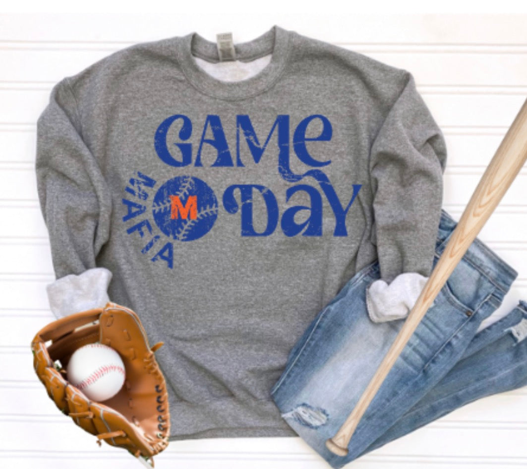 MTOWN Mafia Game Day Crewneck Sweatshirt