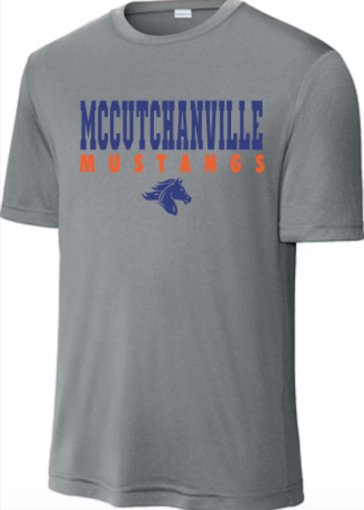 McCutchanville Mustangs Varsity Cooling Performance Tee