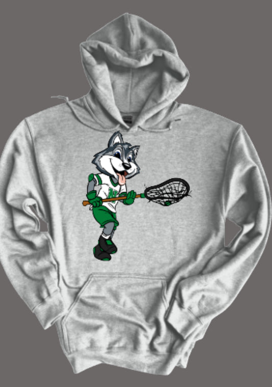 NORTH LACROSSE Mascot Hooded Sweatshirt