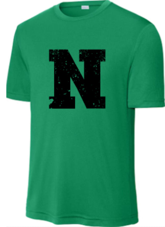 Distressed N Cooling Performance Tee