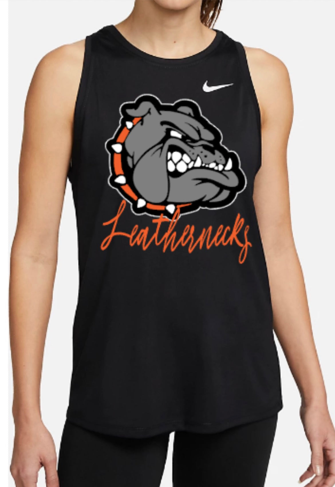 Leathernecks Logo Nike Women's Dri-FIT Tank Top