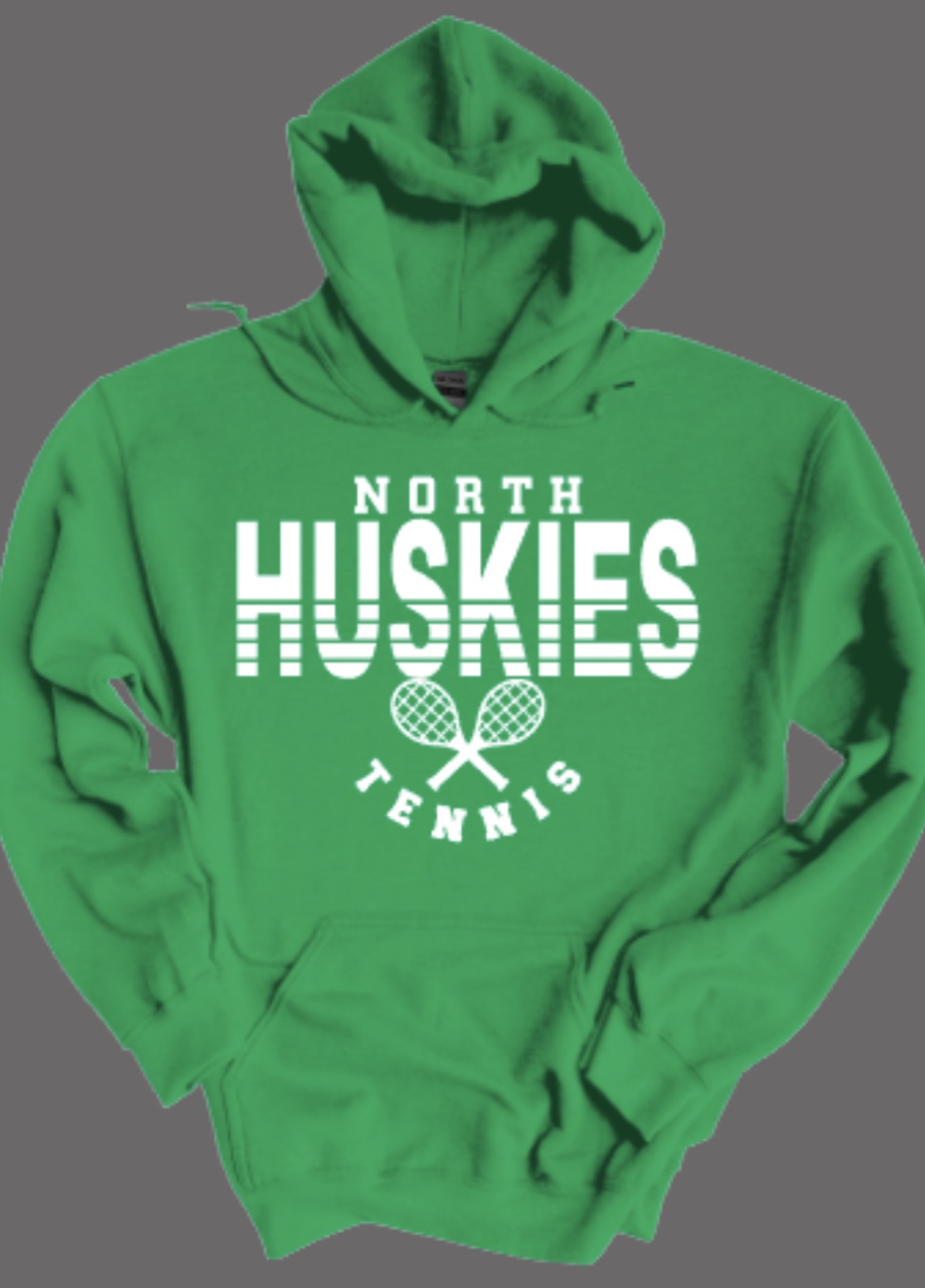Huskies Tennis Fleece Hooded Sweatshirt