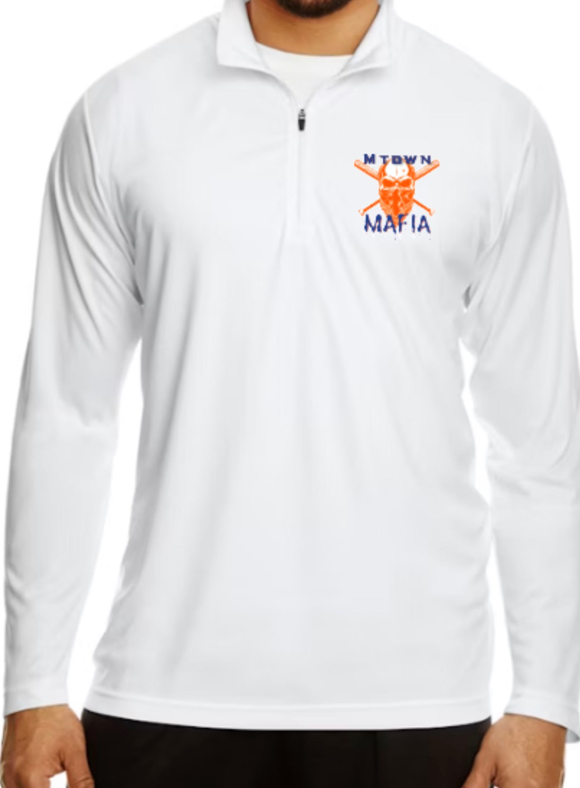 MTOWN Mafia Men's Zone Performance Quarter-Zip