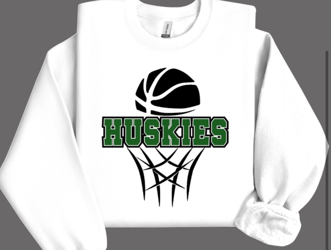 Huskies Basketball Crewneck Sweatshirt