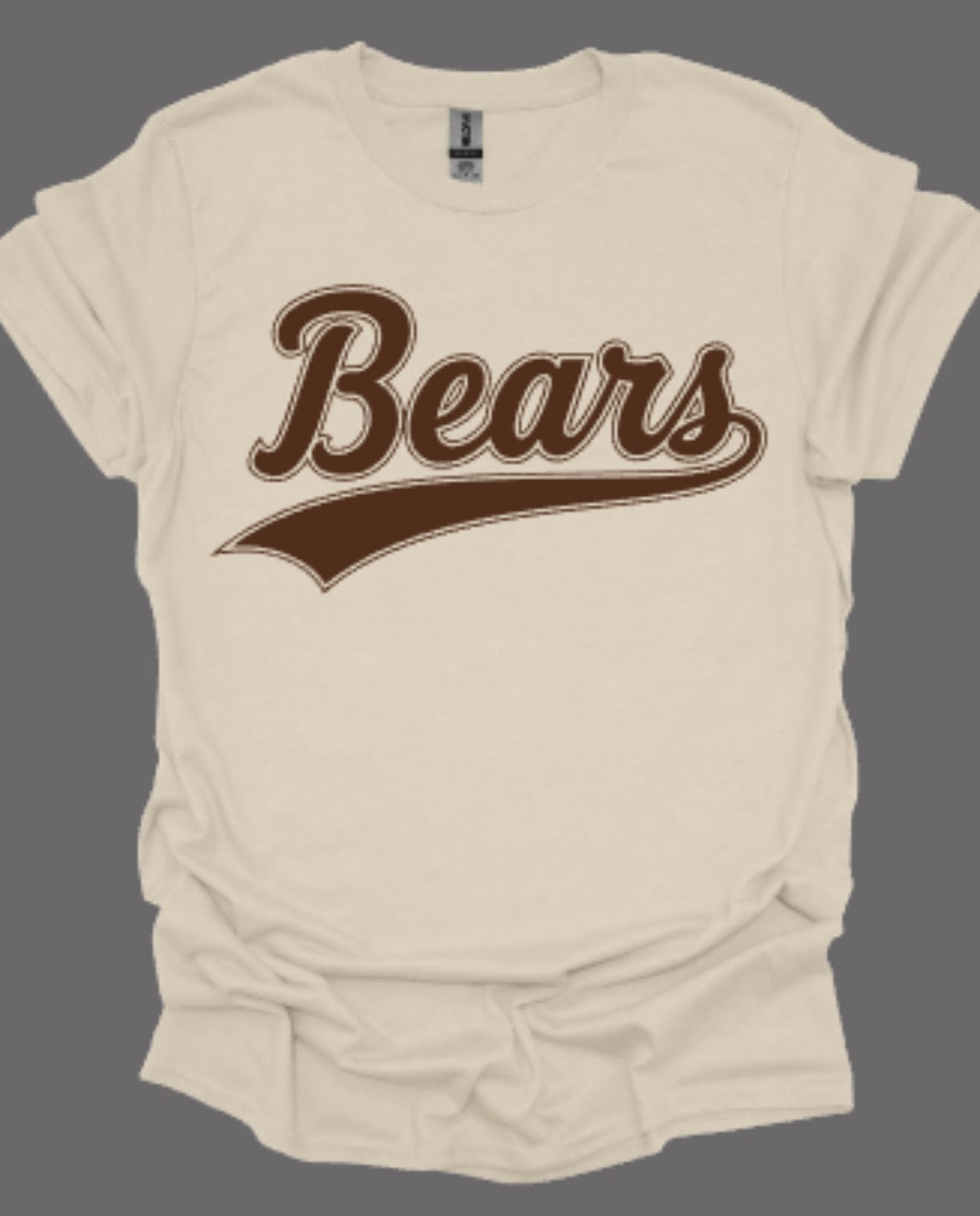 Bears Script Softstyle Tee