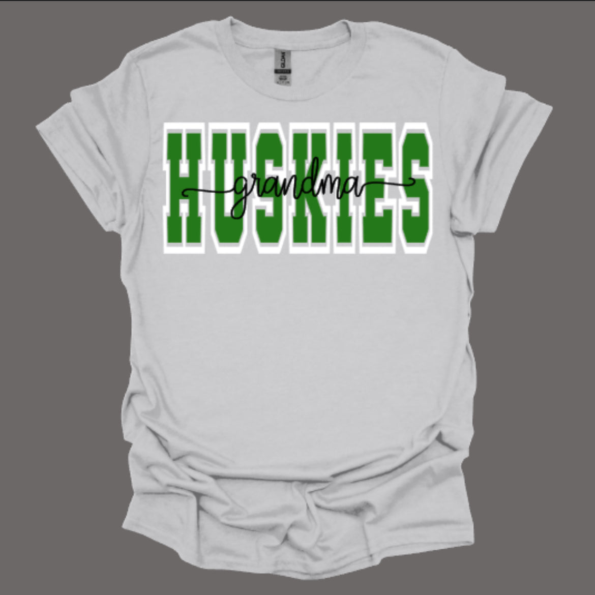 HUSKIES GRANDMA Custom Softstyle Tee