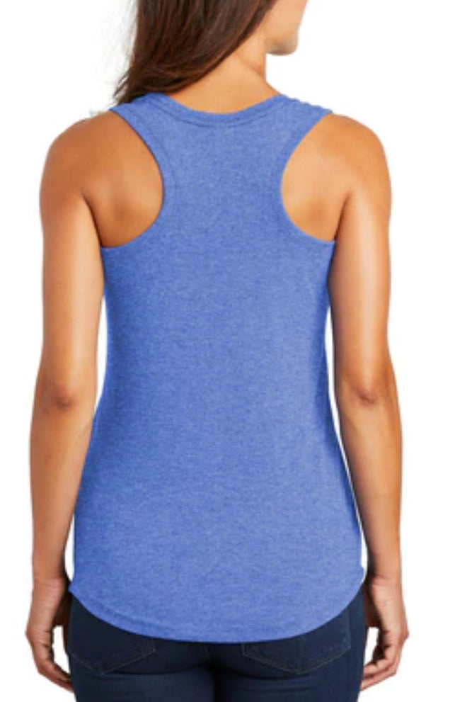 MTOWN Inferno Fastball Women's Perfect Tri Racerback Tank