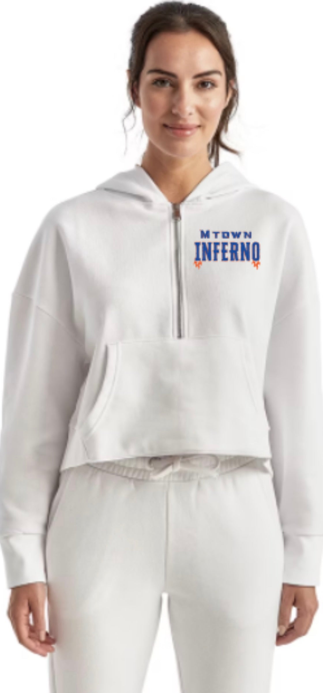 MTOWN Inferno Women’s Half-Zip Hoodie
