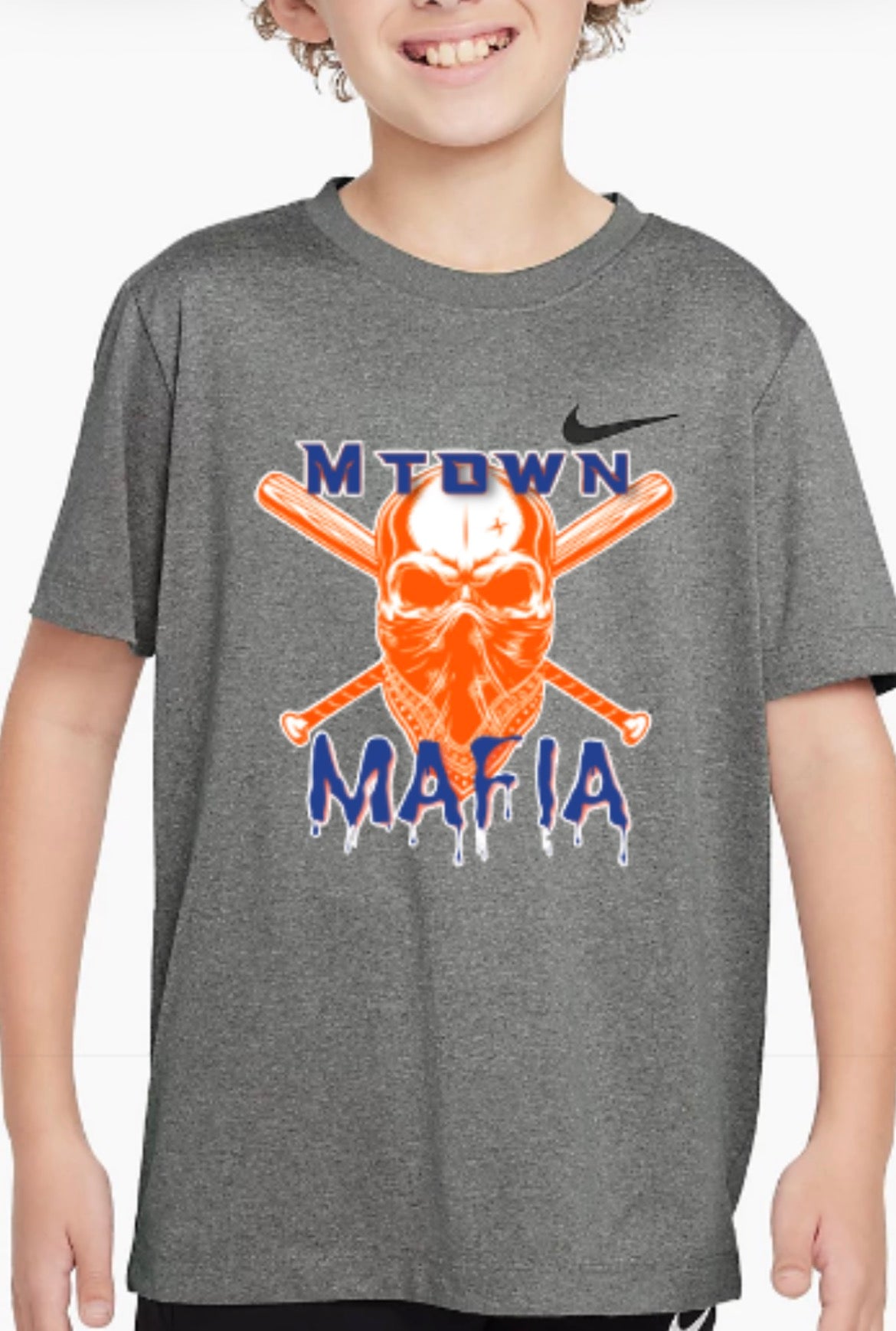 MTOWN Mafia Logo Nike Boys' Legend Dri-FIT T-Shirt