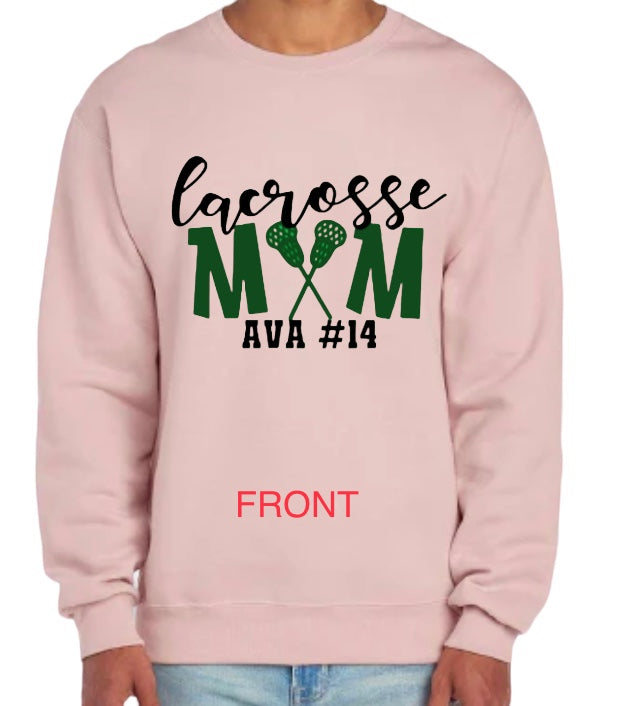 LACROSSE MOM Crewneck Sweatshirt