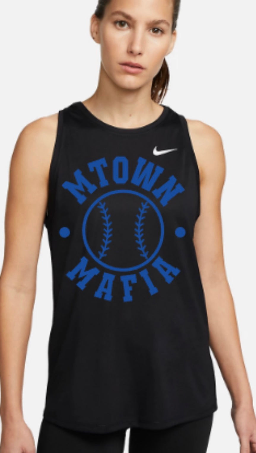 MTOWN Mafia Fastball Nike Women's Dri-FIT Tank Top