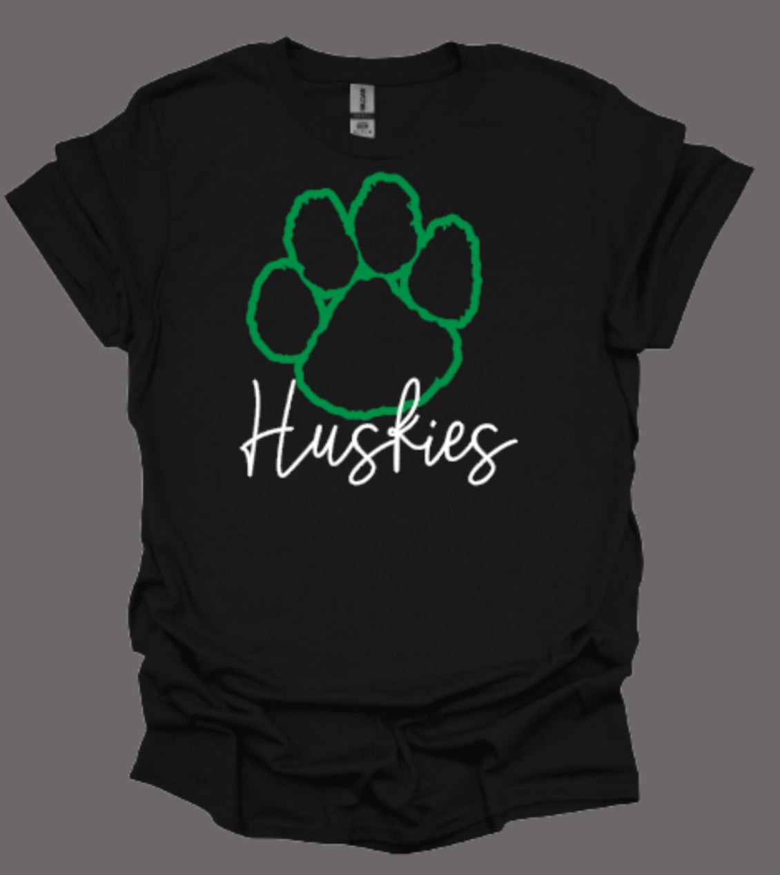 Huskies Paw Softstyle Tee