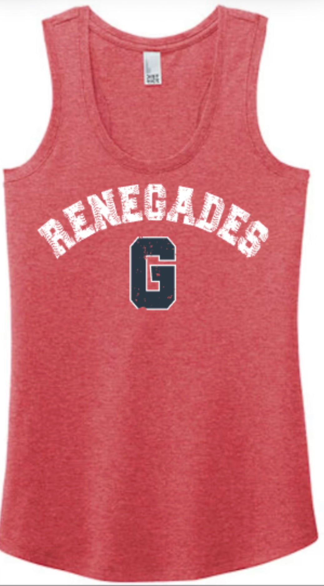 Golfmoor Renegades Base Hit Women's Perfect Tri Racerback Tank
